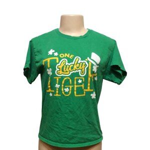 Gildan Green Tshirt Large Lucky A skuB